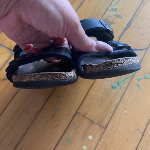 Birkenstock kids navy blue Sandals - Picture 2 of 6